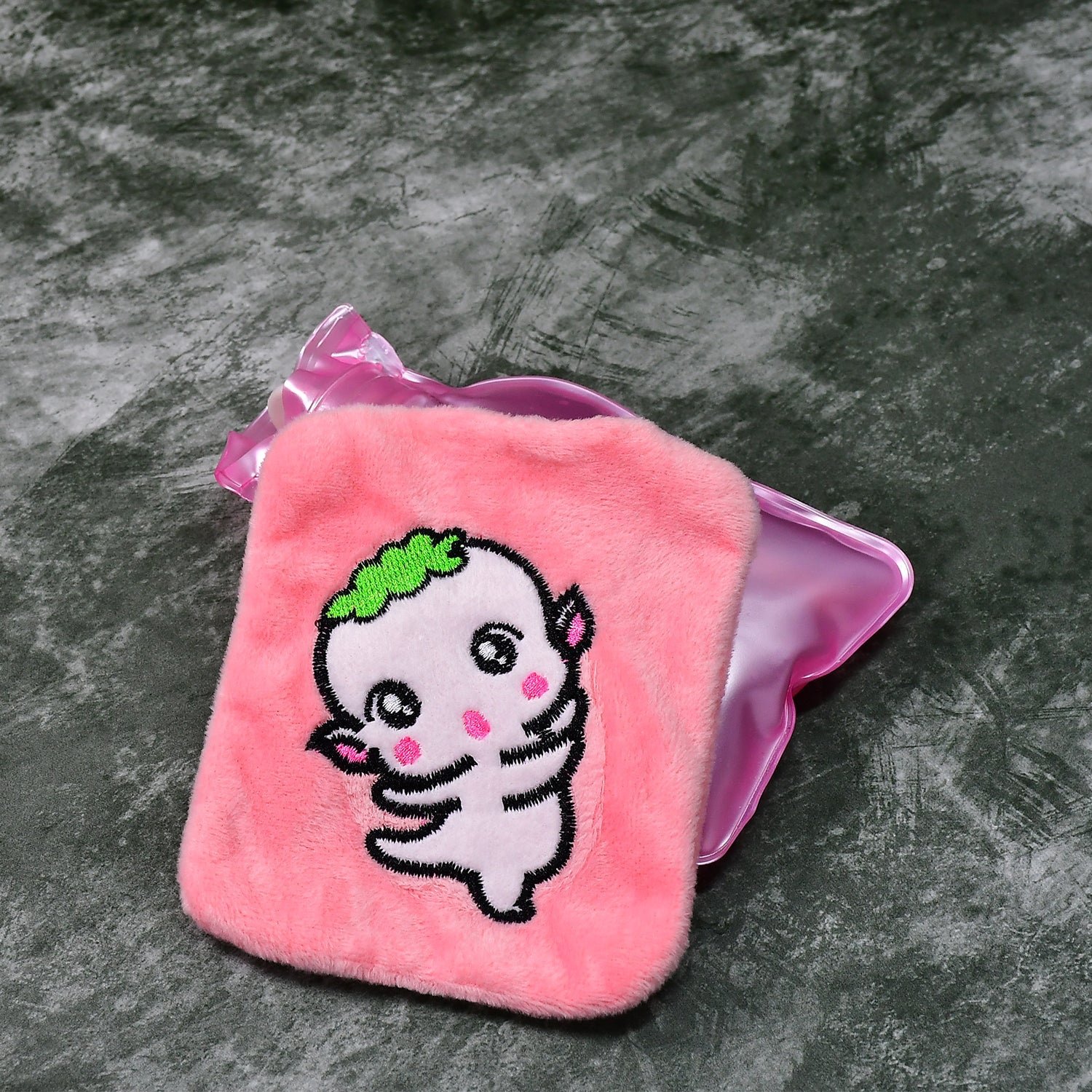 Pink Hot Water Bag – Soft Cover for Pain Relief | Indo Glow