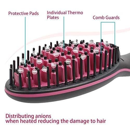 Ceramic Hair Straightener – Anti-Static & Fast Heating | Calm & Curl