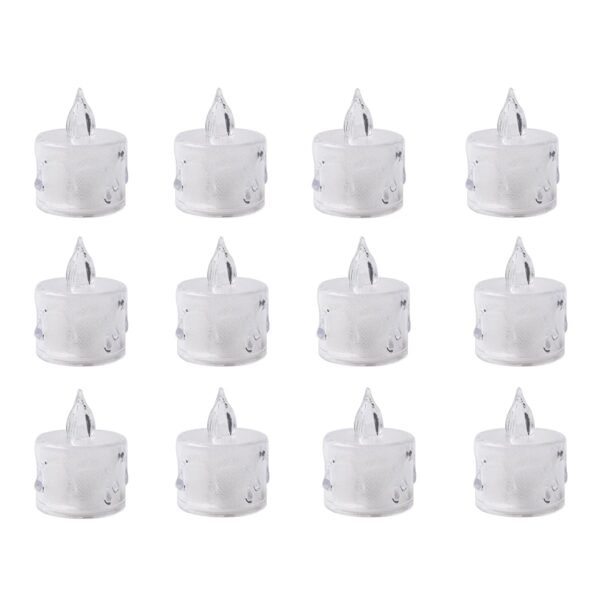 Flameless LED Tealight Candles – Decorative Acrylic | Giftoiza