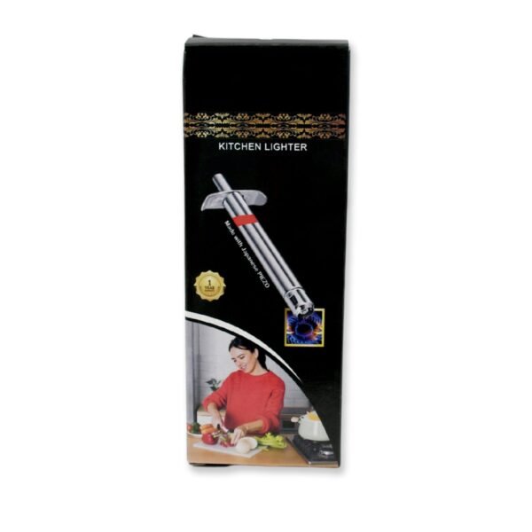 Stainless Steel Gas Lighter – Unbreakable & Rustproof | CookAura