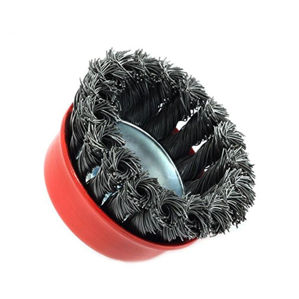 Wire Wheel Cup Brush – Heavy Duty Metal Cleaning | Velvet Wipe