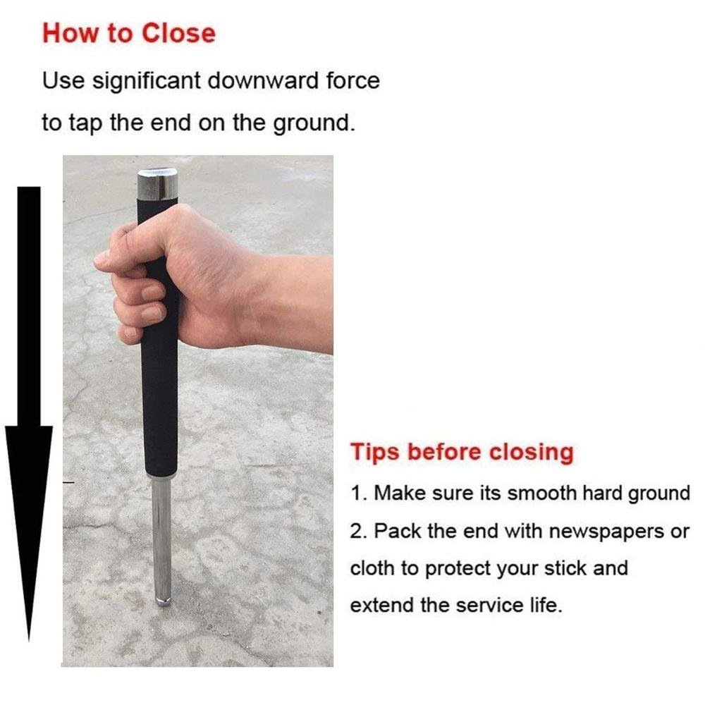 Collapsible Self Defense Stick – Portable Safety Tool | Safelix