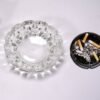 3_bfabbeba-d834-4201-9a51-bfcfd9884d23 Crystal Glass Ashtray – Round Cigar & Cigarette | Styleva
