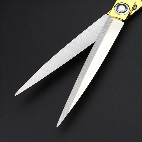 Cloth Cutting Scissors – Gold Plated, Heavy Duty Tailoring Shears | Cisora