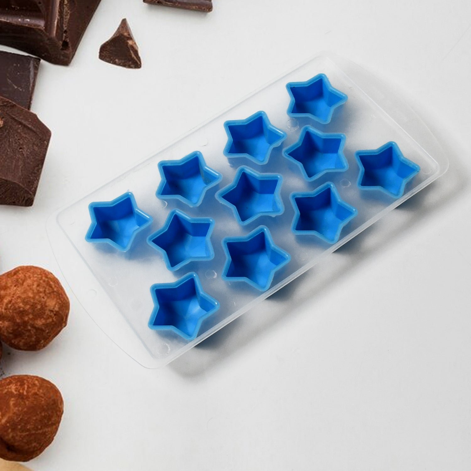 Silicone Ice Cube Tray – Multi-Shape Molds & Easy Release | Indo Glow