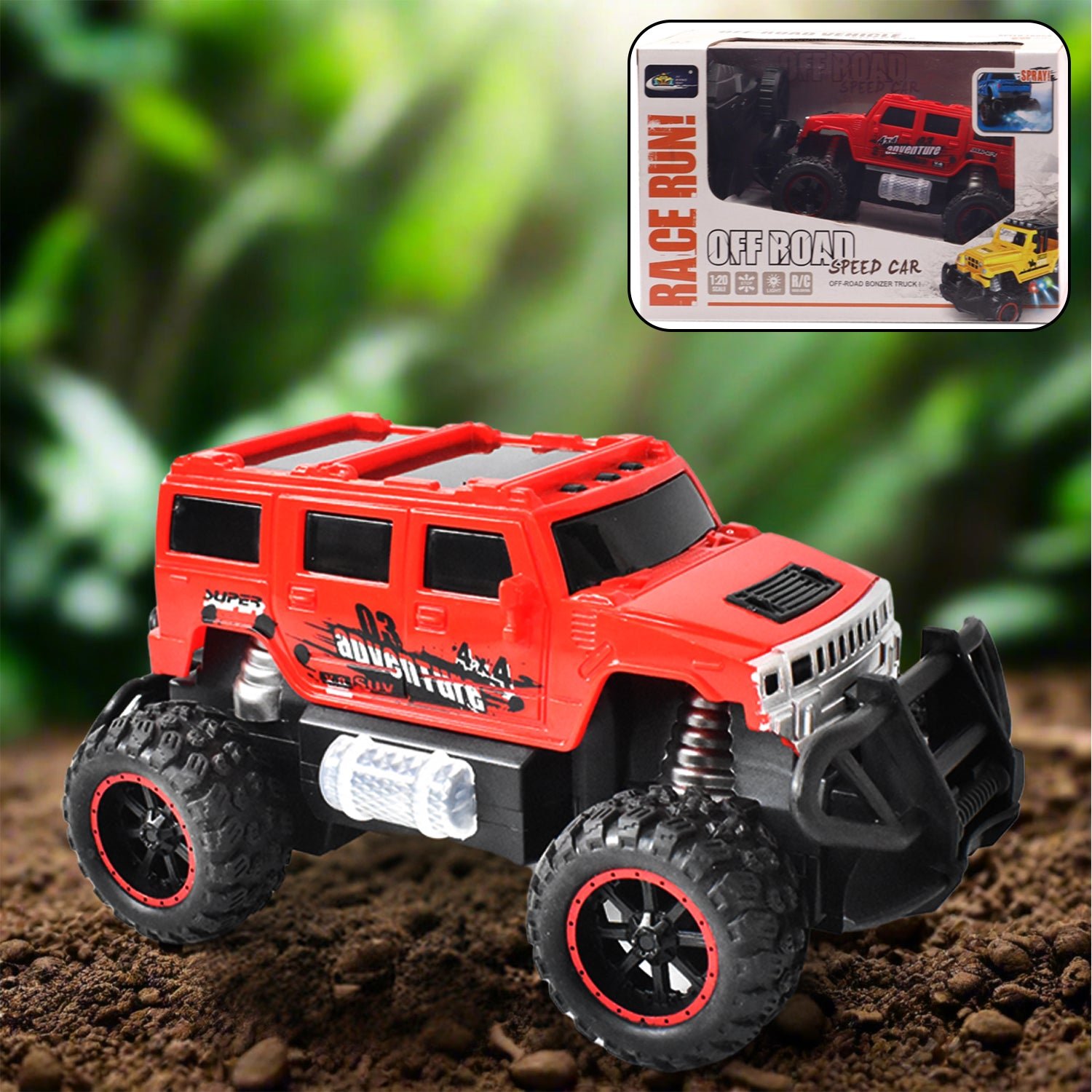 Mist Spray Race Car Toy – 4WD Stunt & Climbing | Puzzlica