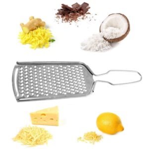 Stainless Steel Handheld Vegetable & Cheese Grater – Versatile & Durable