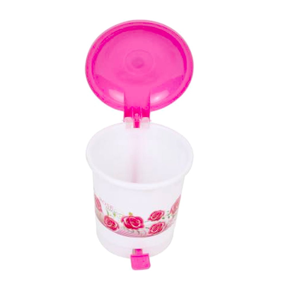 Desk Dustbin – Compact Plastic Pedal Bin for Home & Office | Velvet Wheels