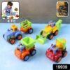 Construction Vehicle Toy Set – 4-Piece Durable Mini Trucks for Kids