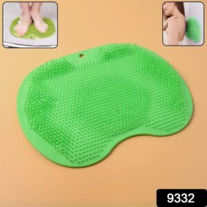 Green Silicone Bath Massage Cushion – Suction Cup Foot Scrubber
