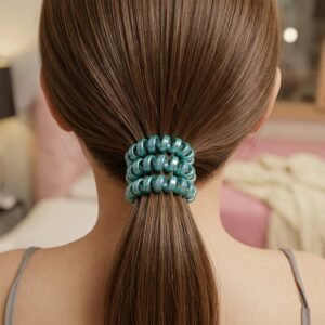 Spiral Coil Hair Band – Strong No-Crease Styling Accessory