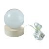 3D Crystal Lakshmi Ball LED Night Lamp – Warm Spiritual Decor