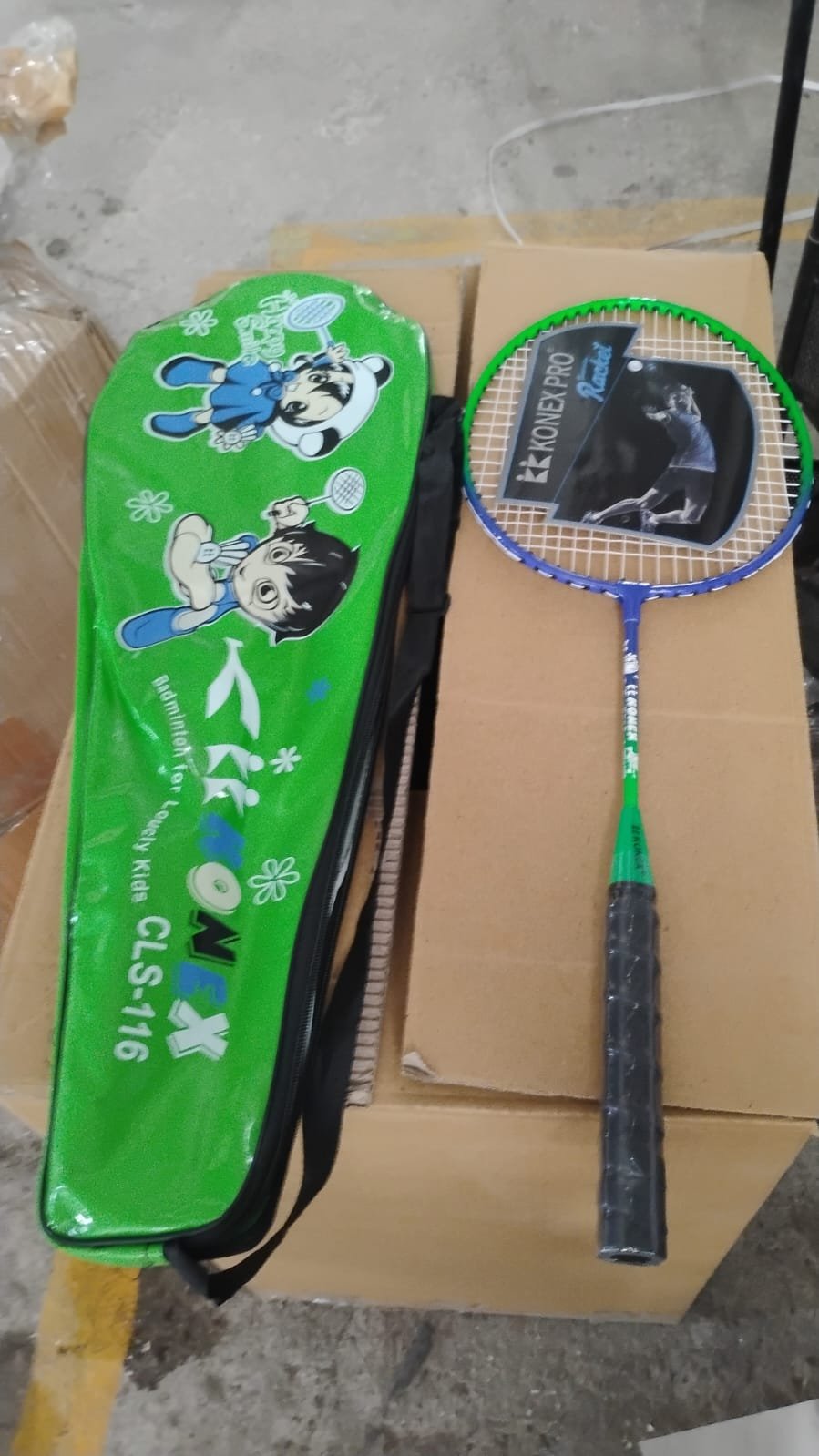 Kids Badminton Racket Set – Lightweight with Carry Bag for Beginners