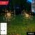 Solar Starburst Garden Lights – Warm White Firework Effect 2 Pc Set