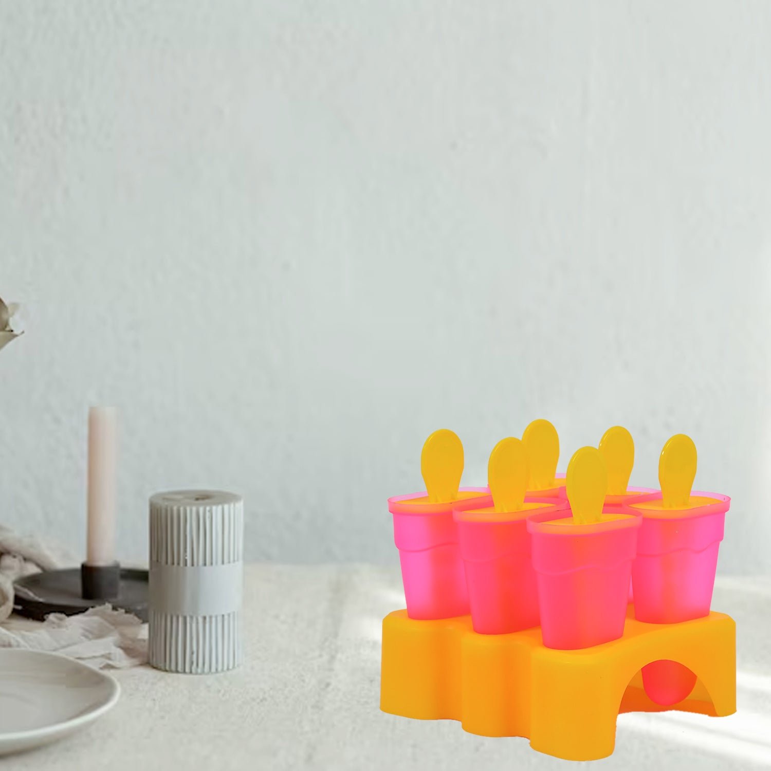 Kulfi Maker Mould Set – 6-Piece BPA-Free for Frozen Treats | Bake & Dwell