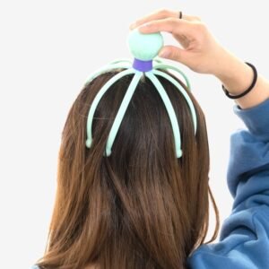 Scalp Massager – Rechargeable Stress Relief & Relaxation | Calm & Curl
