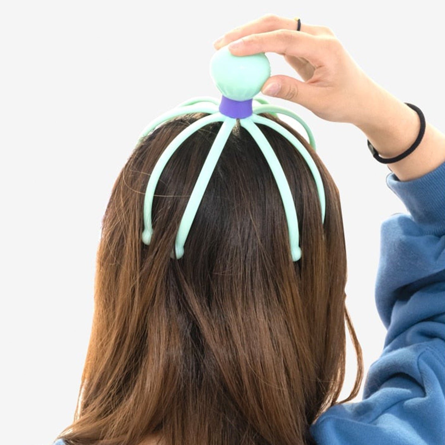 Scalp Massager – Rechargeable Stress Relief & Relaxation | Calm & Curl