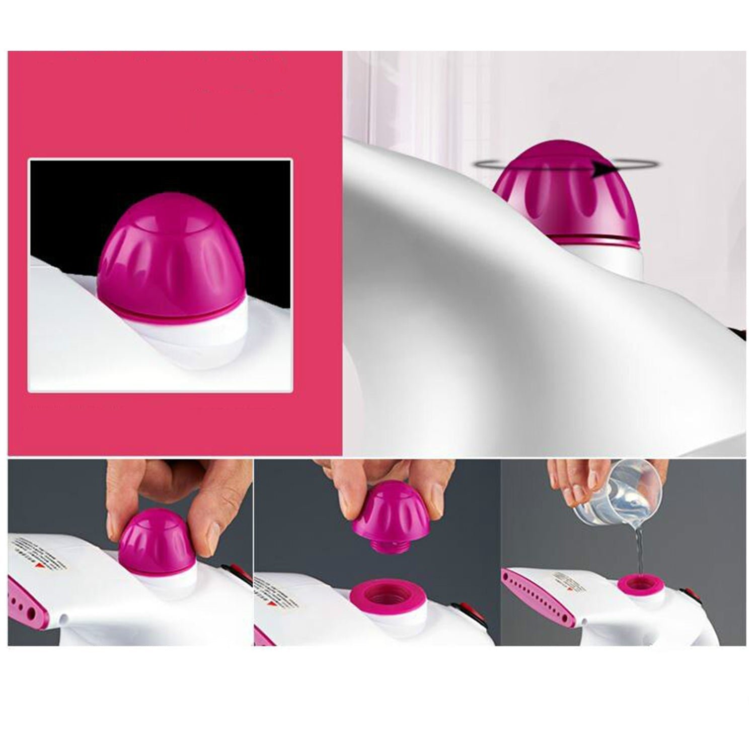 Handheld Garment Steamer – Portable & Facial Steamer | Velvet Wellness