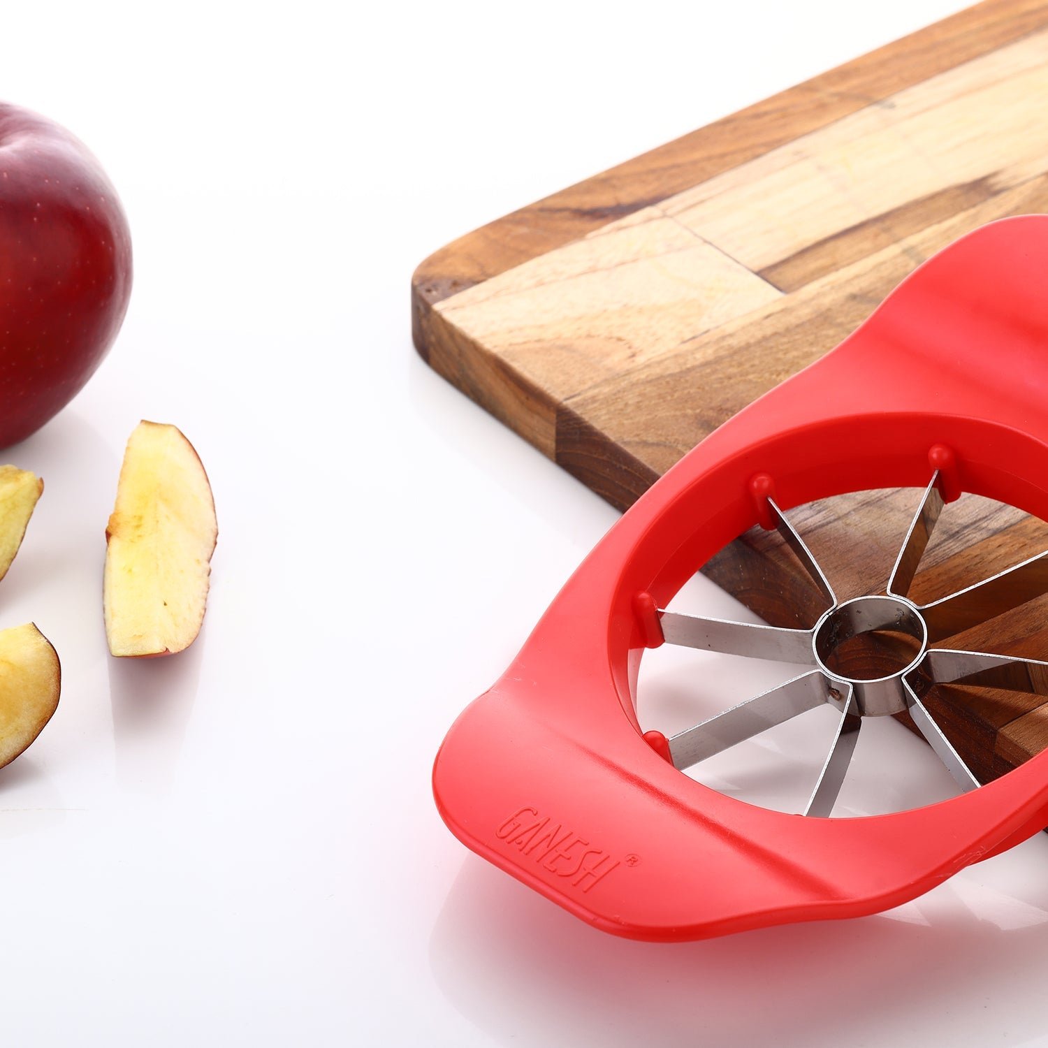 Apple Cutter – Stainless Steel Easy Slice & Corer | Ganesh