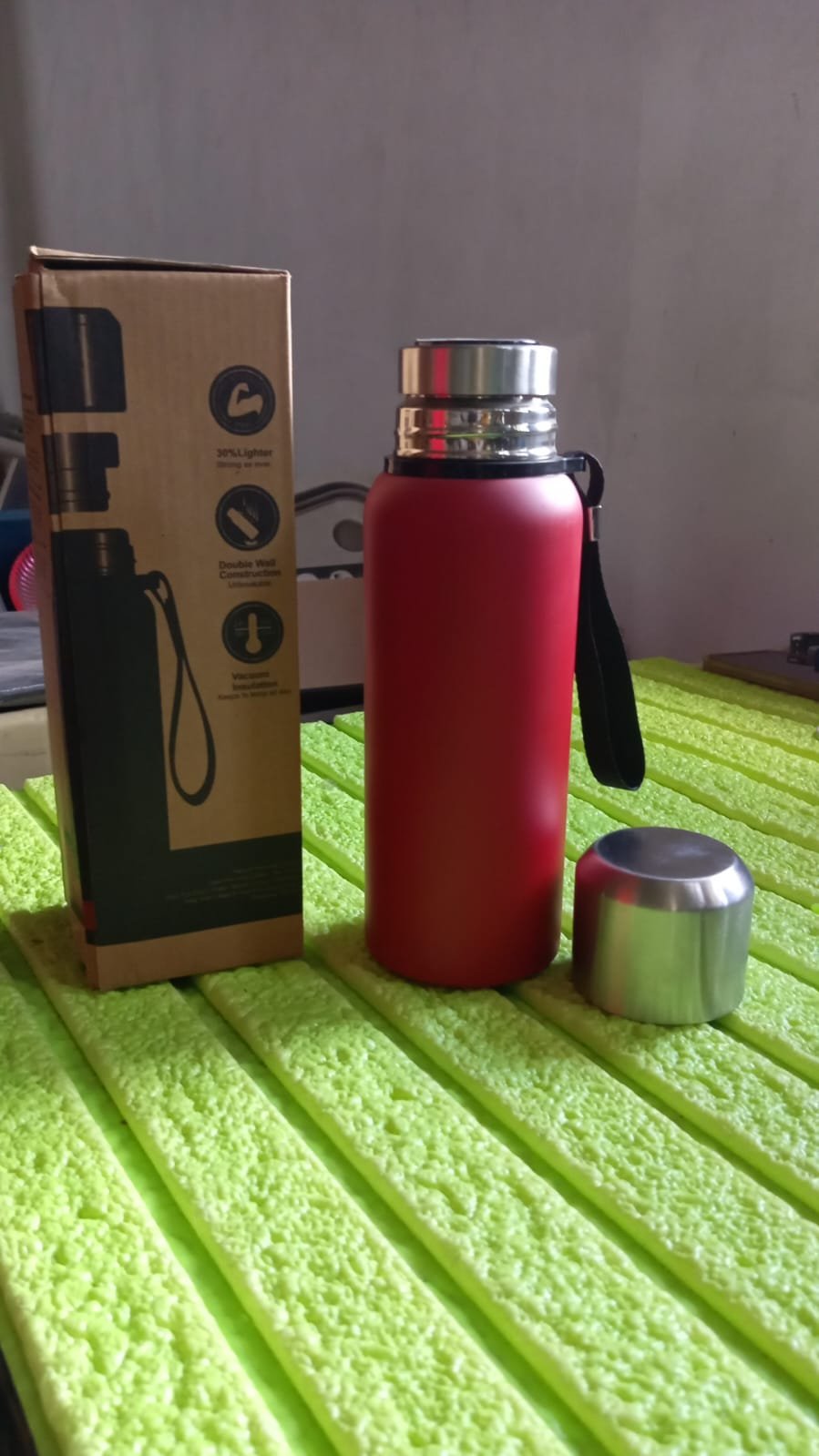 Stainless Steel Water Bottle 600ml – Leakproof Thermos | Own Hydrate