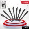 Black Gel Pen Set for Kids & School – Smooth Writing, 8 Pcs | InkGlow