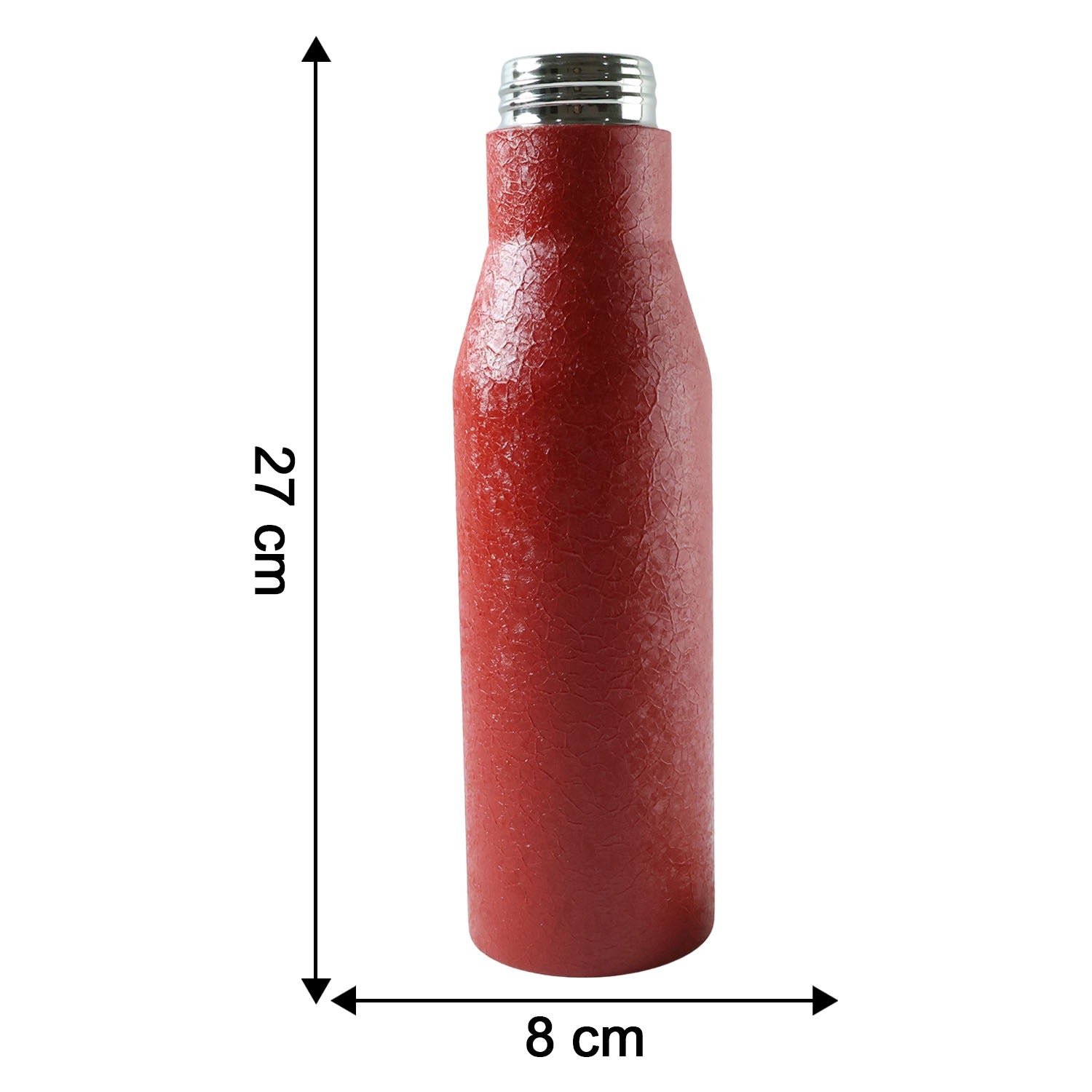 Red Stainless Steel Water Bottle 1000ml – Insulated & Leakproof