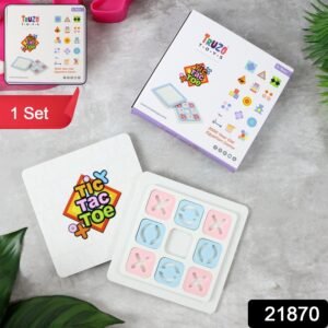 Tic Tac Toe Board Game – Classic Portable Strategy Set