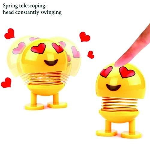 41BKuD3U5JL Shaking Head Doll – Smiling Emoticon Figure | Dollovia