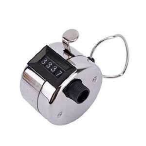 Hand Tally Counter – 4-Digit Manual Clicker | FitFuzion