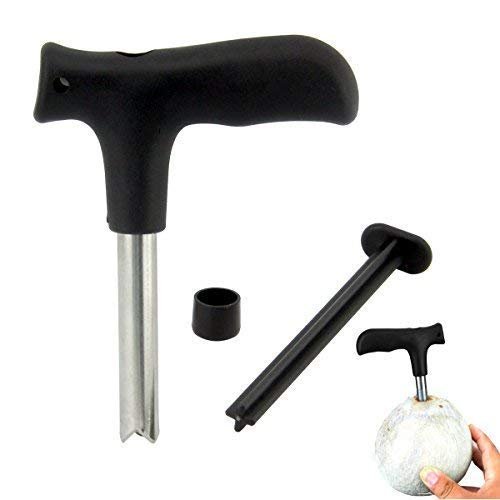 Coconut Opener Tool – Stainless Steel & Ergonomic Grip | Quickslice