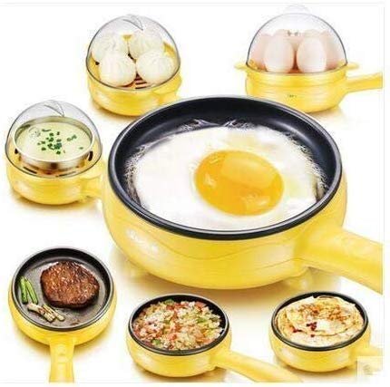 Electric Egg Boiler Frying Pan – 2-in-1 Non-Stick Cooker | Siplix