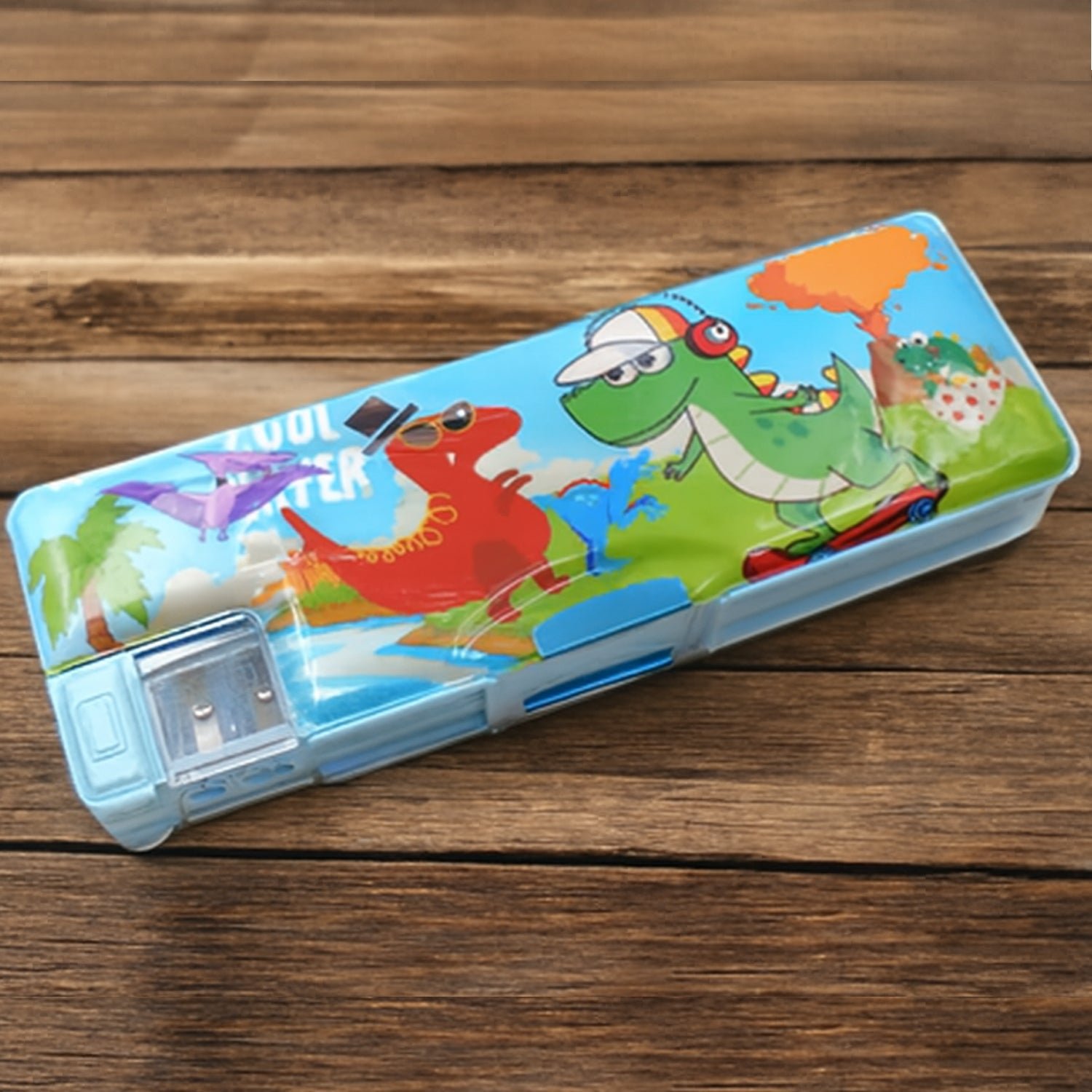 Kids Pencil Case – Dual Compartment Stationery Box | Deskrova
