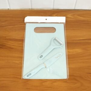 Kitchen Knife Set – 3 in 1 Knife, Chopping Board & Peeler
