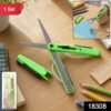 School Craft Scissors Pen Shape Portable Safety Cutter for Kids (1 Pc)