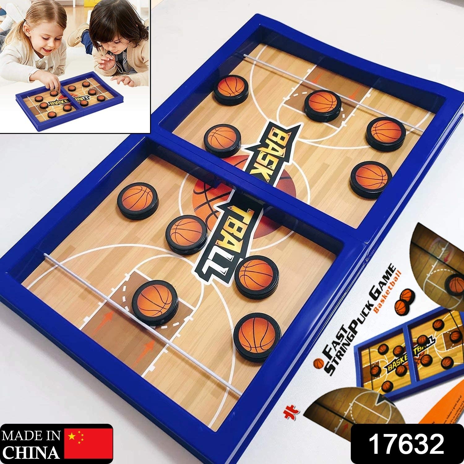 Desktop Basketball Game – Fast Sling Puck Fun for All Ages | Boardoria