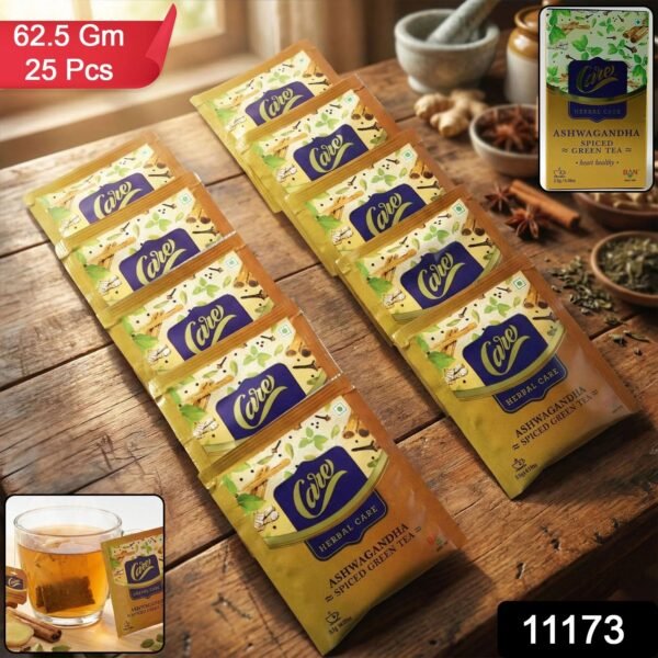 Ashwagandha Spiced Green Tea – Relaxing Antioxidant-Rich Herbal Brew