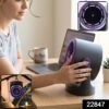 44e77ebc-7643-482e-8f69-2b8ddd741b5d Desktop Air Circulator Table Fan with Hanging Hook, Portable Desk Fan (1 Pc)
