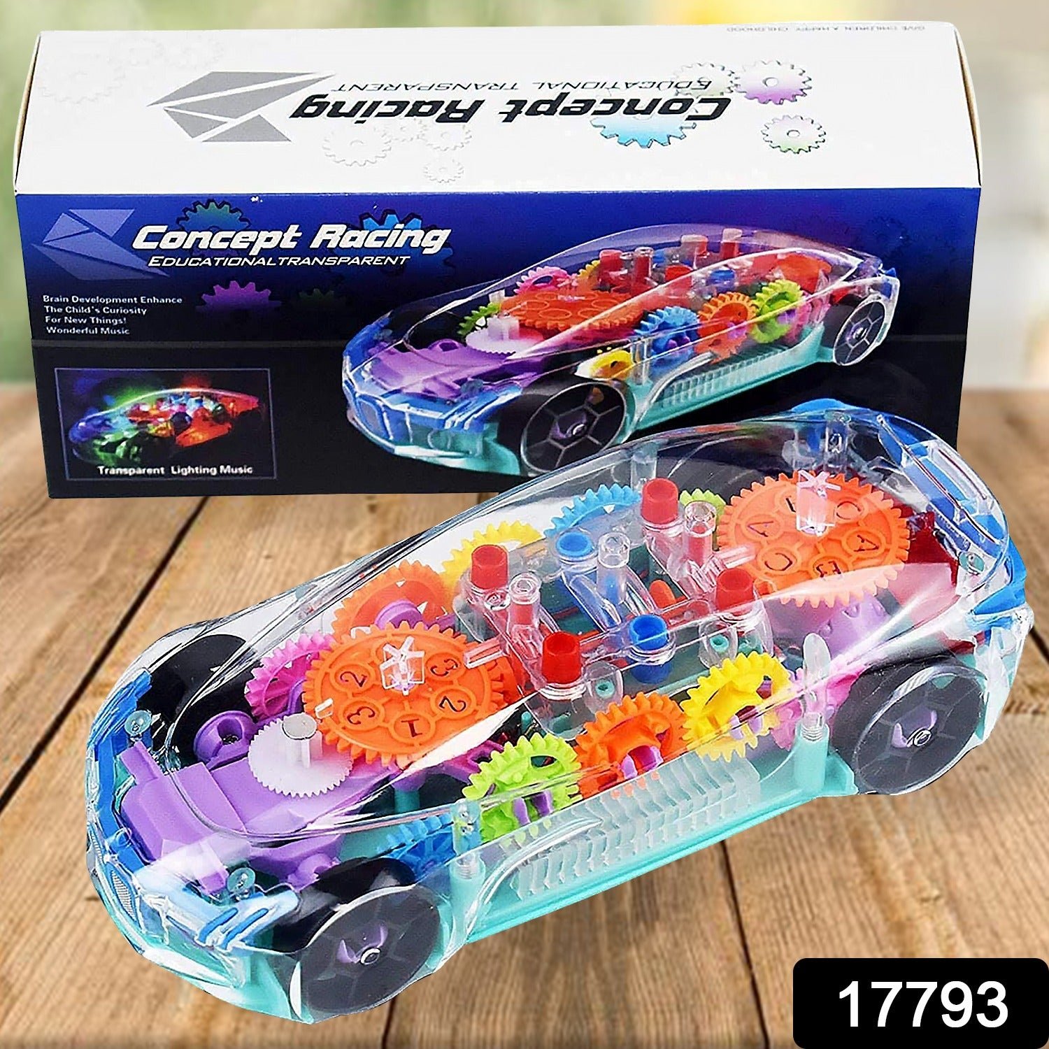 44ebd70a-8904-460f-bb09-3326e0623726 Gear Car Toy – Transparent, Musical & 3D Lights for Kids | Spark Tots