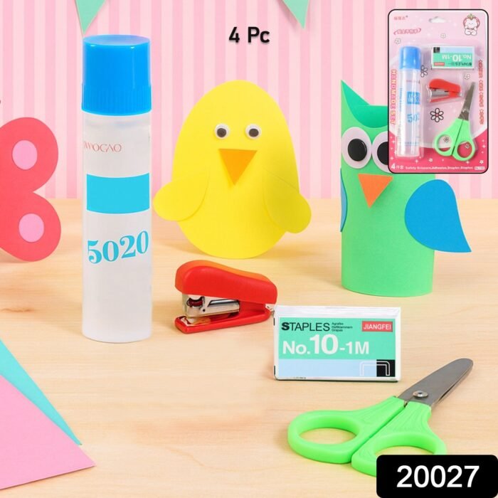 45120027-384Pc-DD_20027-Av-Sv Kids Crafting and Stationery Set – Safe 4-Piece Creative Kit