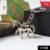 Metallic Horse Keychain – Durable Polished Chrome Accessory