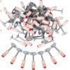 Steel Nail Gun Nails – 100 Pcs for Concrete & Wall | BoltForce