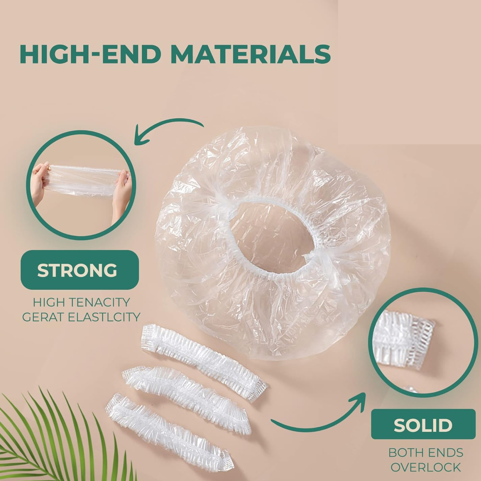 46 Disposable Shower Cap – Waterproof & Hygienic | VelvaBloom
