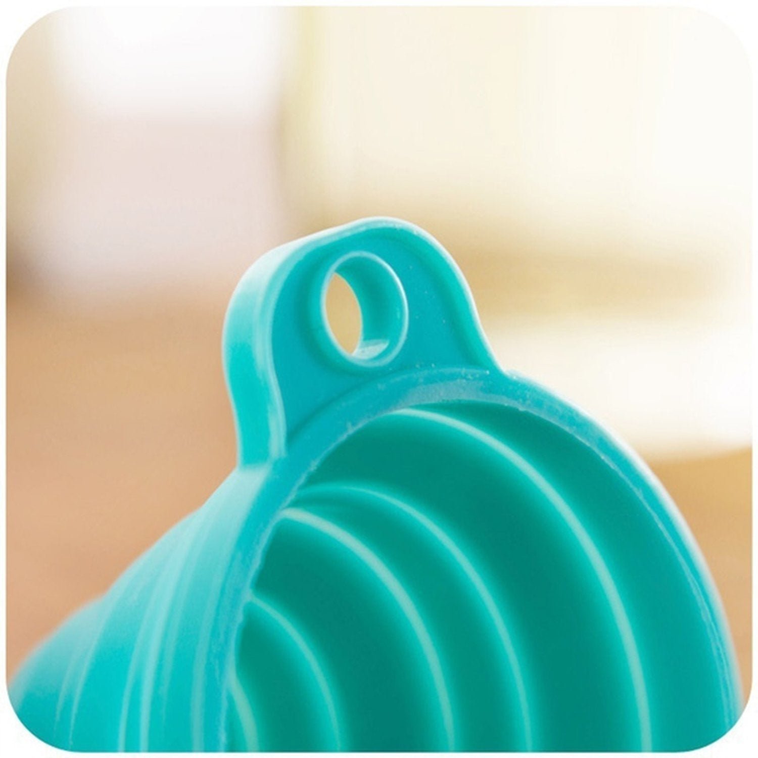 Silicone Funnel – Collapsible Kitchen Pouring Tool | Tidy Table