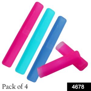 Portable Toothbrush Case – Dust-Proof Travel Holder (Pack of 4) | BrushedUp