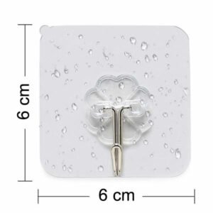 Stainless Steel Adhesive Hooks – Waterproof & Rustproof | GlimmerHome