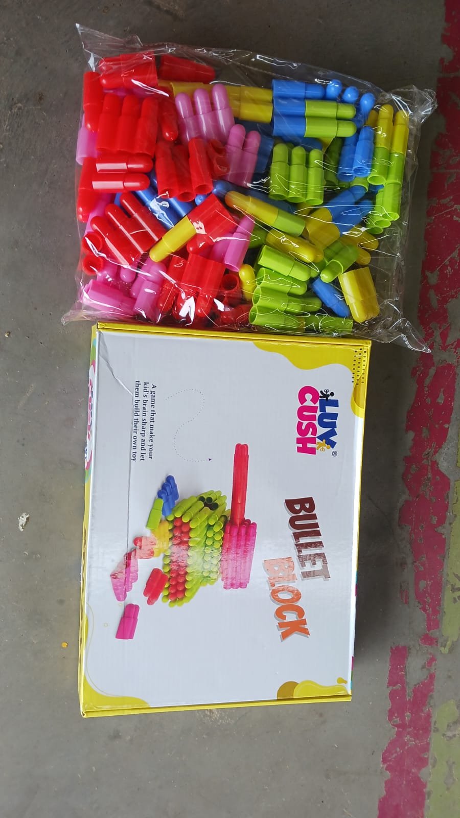 Bullet Blocks for Kids – Creative 88 Pc Building Set | Boardoria