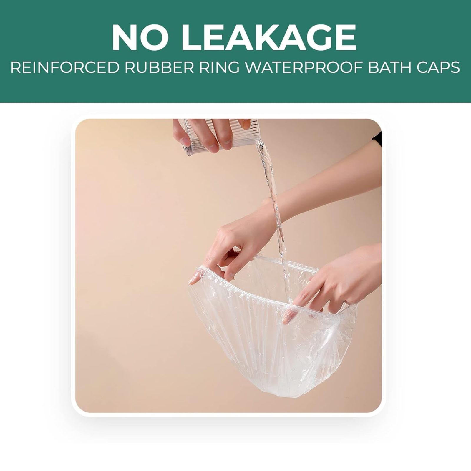 47 Disposable Shower Cap – Waterproof & Hygienic | VelvaBloom