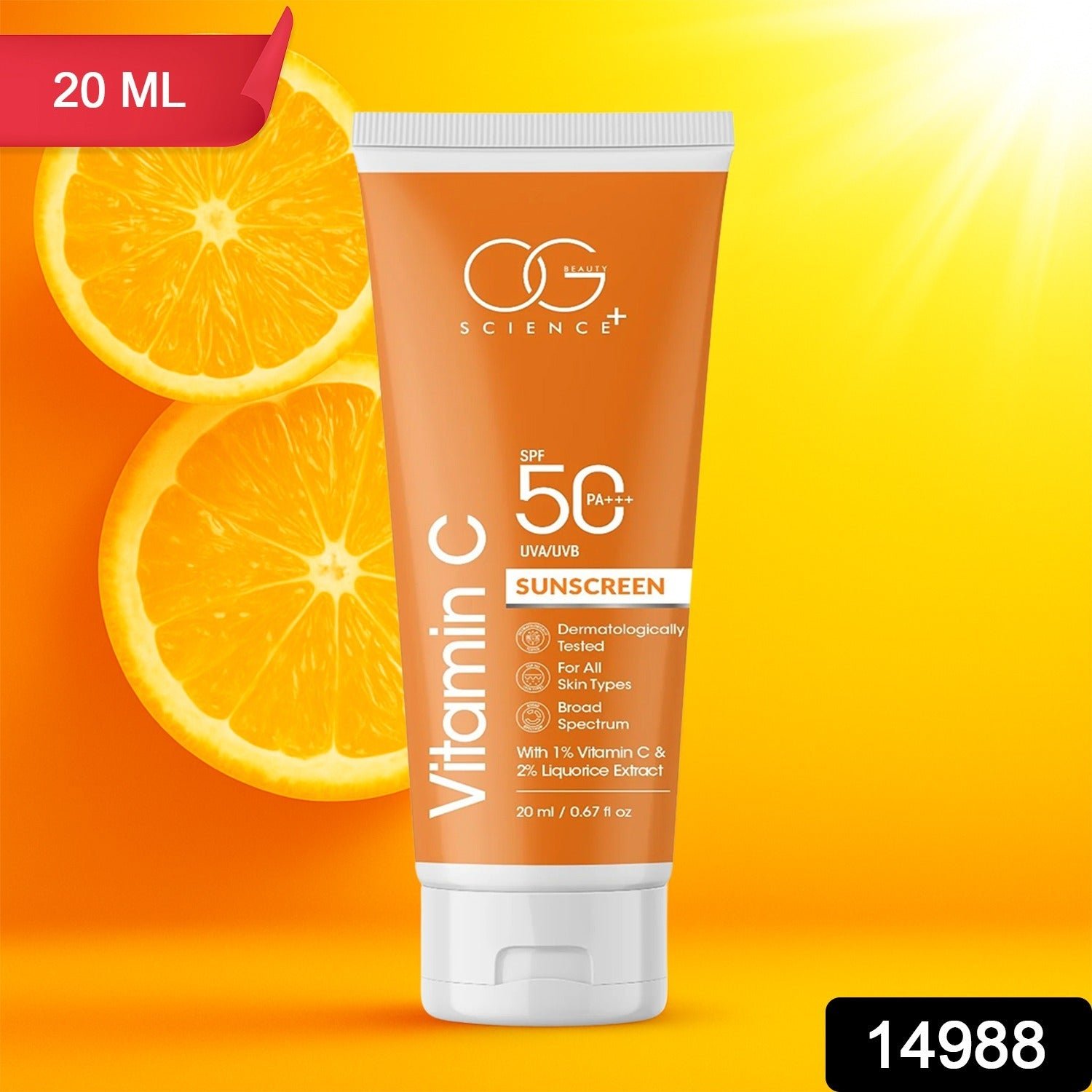 470610b0-d483-4317-b761-386fc7cc8c24 Vitamin C Sunscreen SPF 50 PA+++ – Brightening Broad-Spectrum Protection