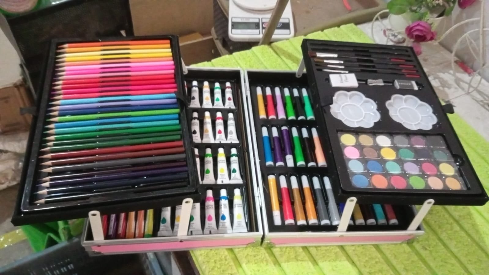 Kids Art Set – 145 Pcs Unicorn Drawing & Painting Kit | Colorful Creations