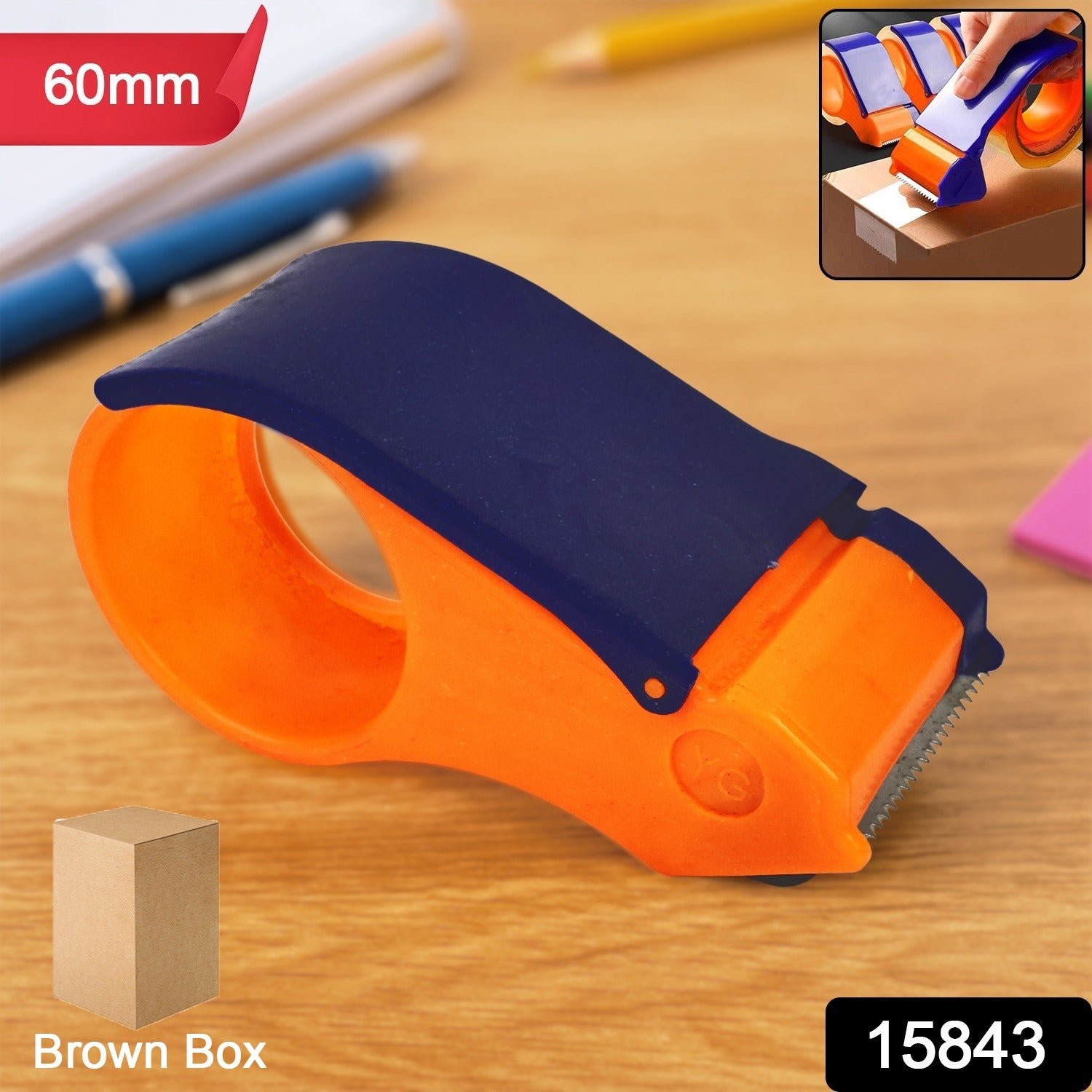 Hand Tape Dispenser 60mm – Easy Packaging Tool | TapeHub